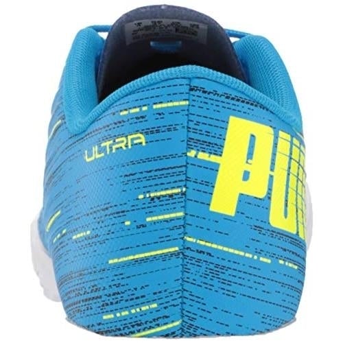 PUMA Ultra 4.2 TT Soccer Shoe Mens NRGY Blue Yellow Alert Size 10 Flexible Turf Image 3