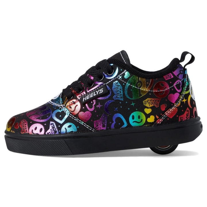 Heelys Pro 20 Prints Kids Skate Shoes Black Rainbow Size Little Kid Big Kid Adult Image 1