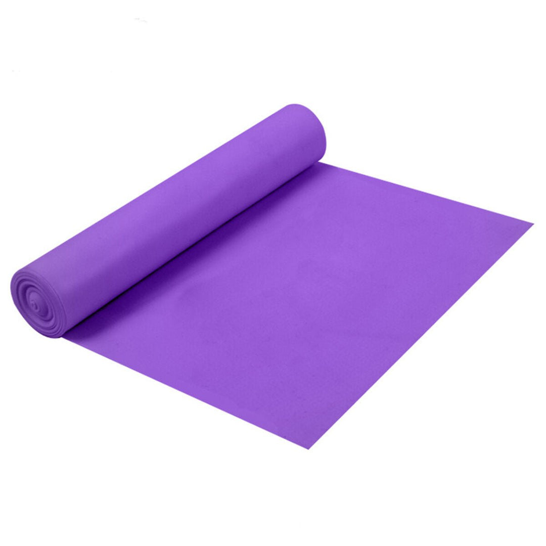 1.5M Anti-slip Yoga Stretch Elastic Strap Pilates Resistance Band Home Fitness Gym Exercise Tools Image 1