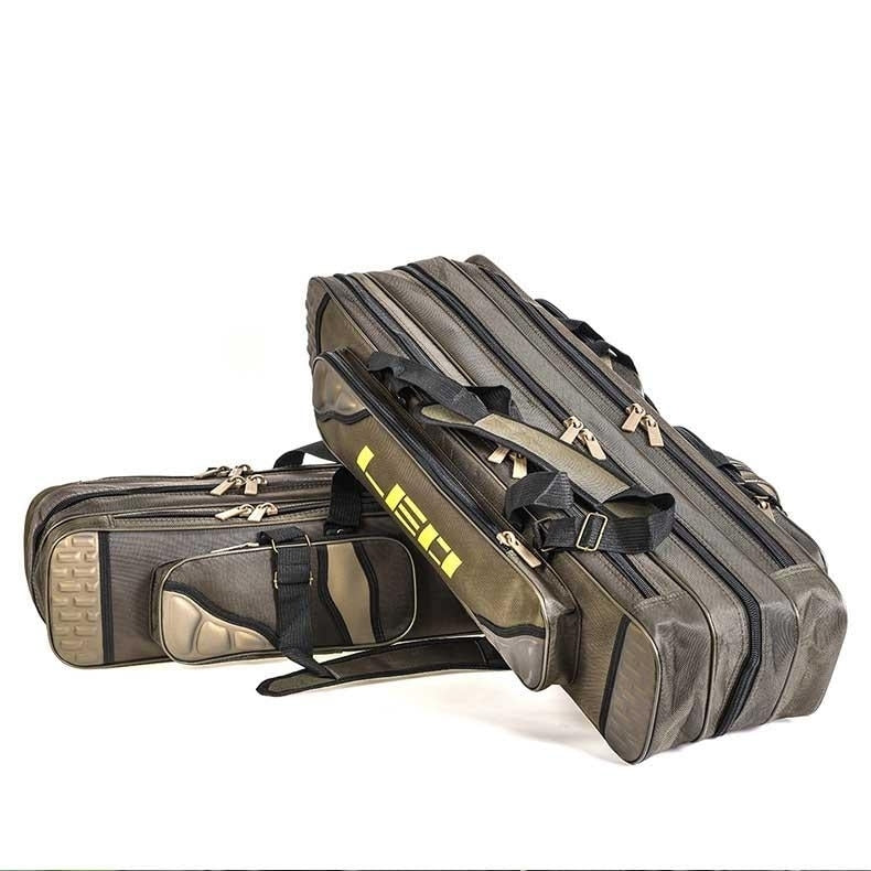 1 pc 1680D Polyester Fishing Bag Storage Backpack Multi-function Portable Fishing Tool Handbag Image 1
