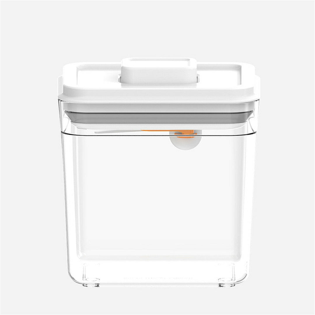 1000ml/1700ml/2300ml Clear Kitchen Storage Box Food Dispenser Grain Rice Candy Milk Powder Container Image 3