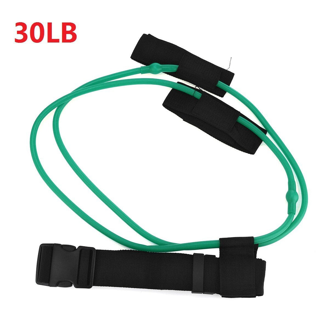 10-40lbs Pedal Resistance Band Women Hip Trainer Belt Band Gum Workout Fitness Bands Body Glute Muscles Trainer Image 1