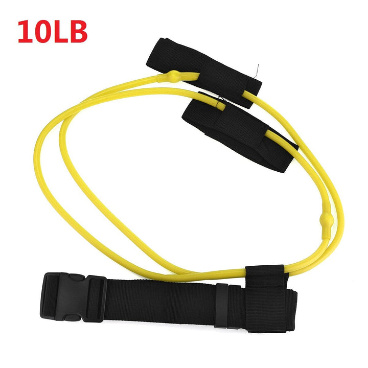 10-40lbs Pedal Resistance Band Women Hip Trainer Belt Band Gum Workout Fitness Bands Body Glute Muscles Trainer Image 3