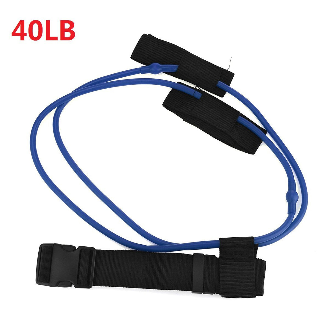 10-40lbs Pedal Resistance Band Women Hip Trainer Belt Band Gum Workout Fitness Bands Body Glute Muscles Trainer Image 4