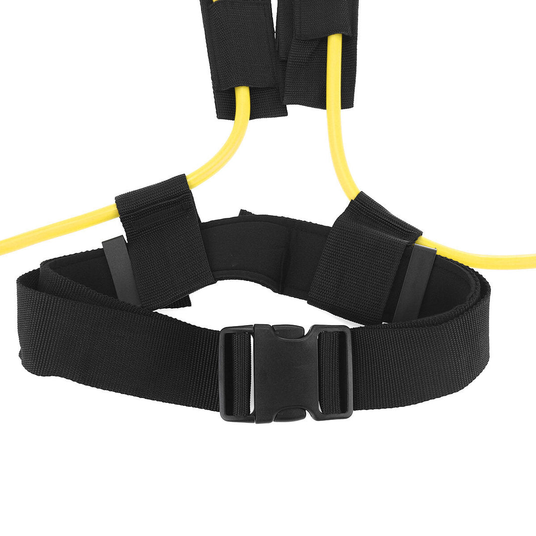 10-40lbs Pedal Resistance Band Women Hip Trainer Belt Band Gum Workout Fitness Bands Body Glute Muscles Trainer Image 8