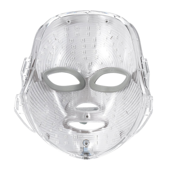 110-220V 7 Color LED Light Photon Face Mask Rejuvenation Skin Facial Therapy Wrinkle + RC Image 3