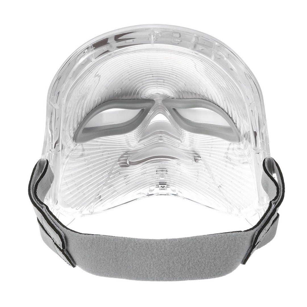 110-220V 7 Color LED Light Photon Face Mask Rejuvenation Skin Facial Therapy Wrinkle + RC Image 4