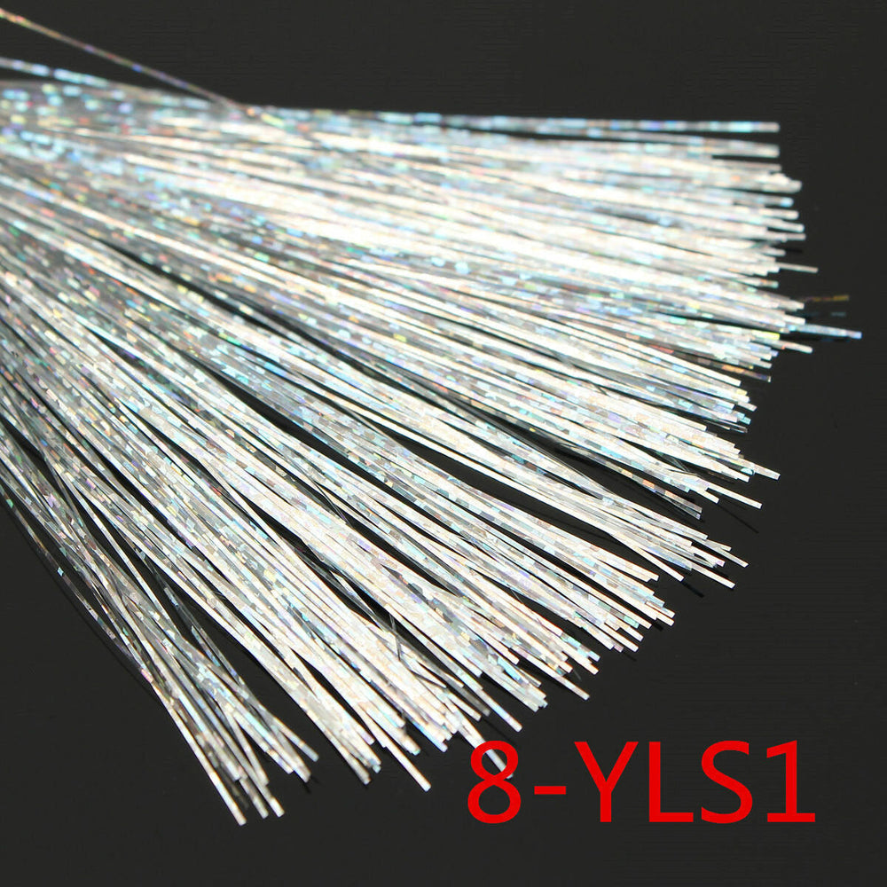 150PCS 18Colors Lure Tying Making With Crystal Flash Fly Tying Material Image 2