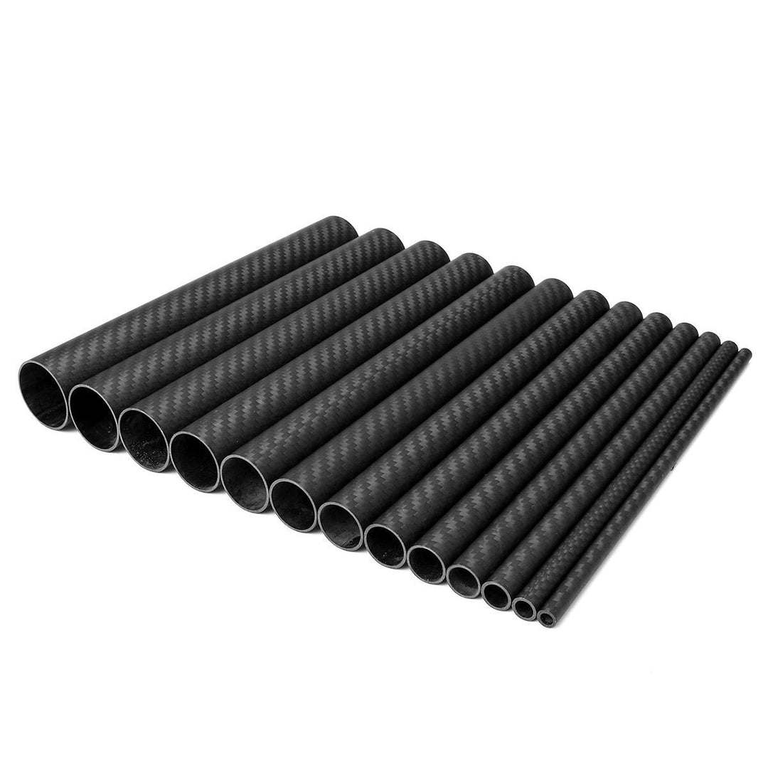 200mm 3K Carbon Fiber Tube Pipe Matte Twill Weave Airplane Model Accessories DTTT Image 3