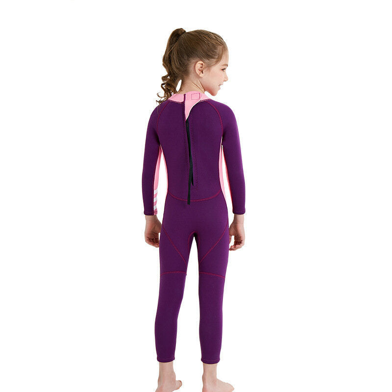2.5MM Kid Wetsuit Childrens Diving Suit Neoprene Thermal One Piece Soft Surfing Suit Summer Swimming Pool Beach Image 2