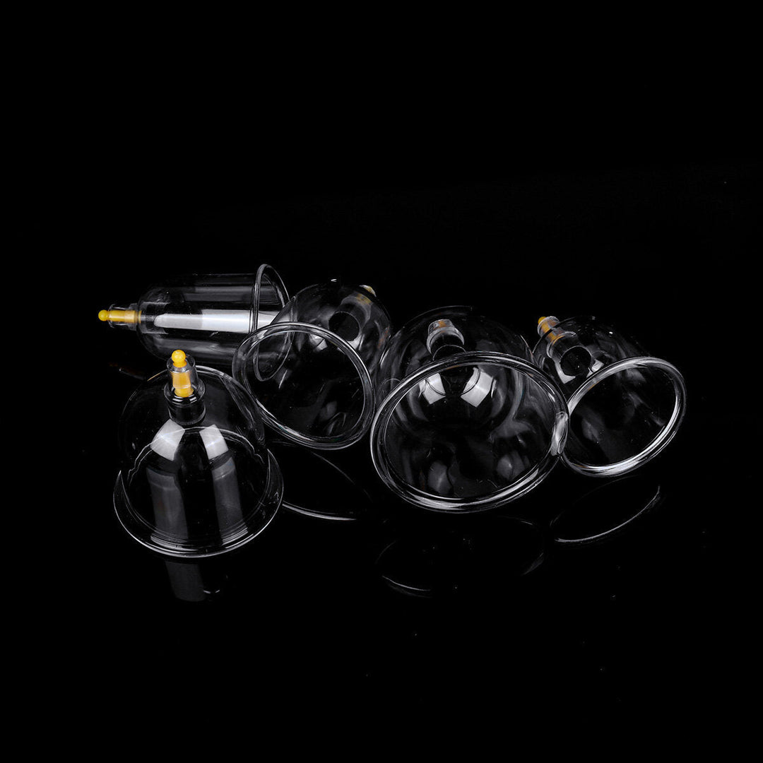 24 Cup Vacuum Cupping Set Massage Acupuncture Kit Suction Massager Pain Relief Device Image 6