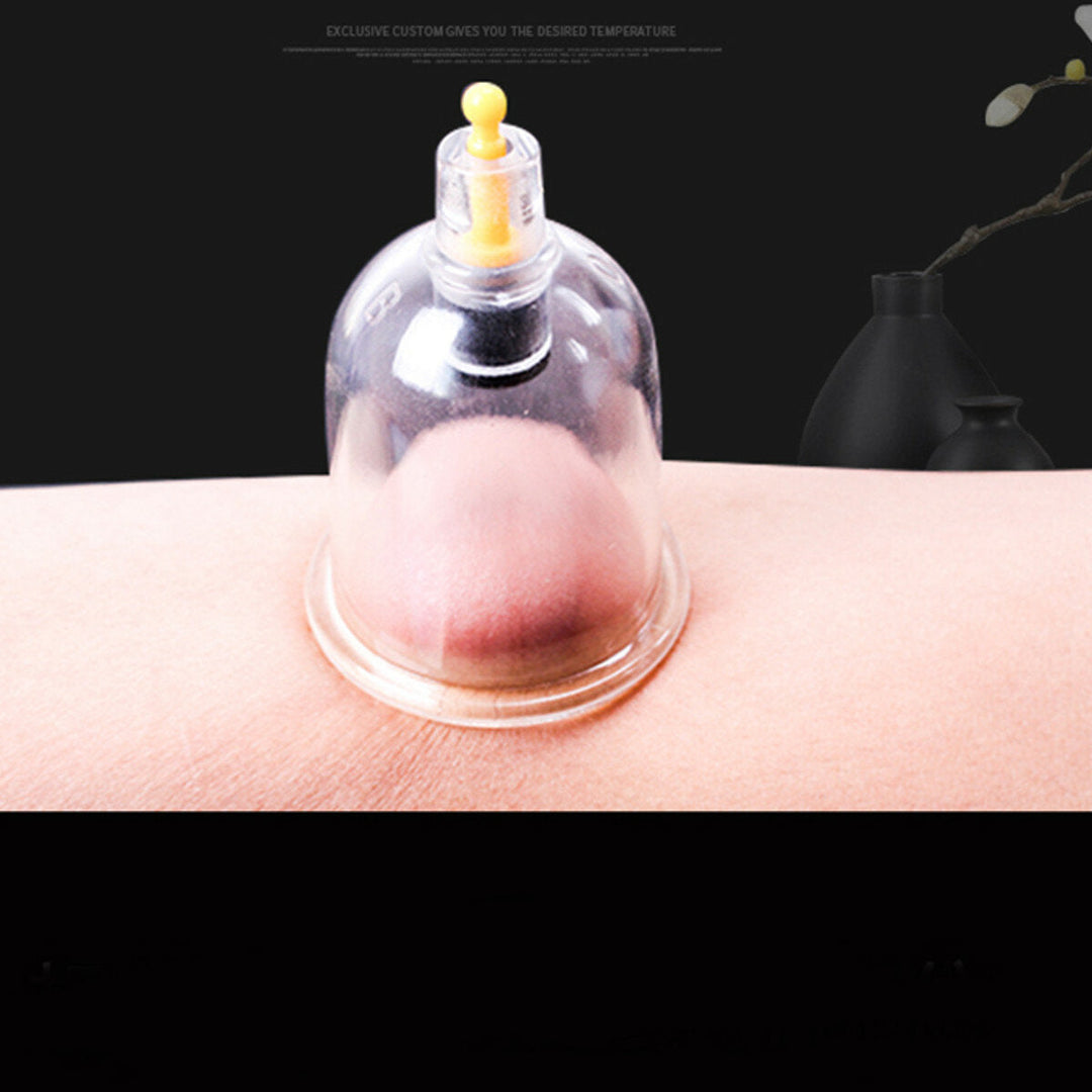 24 Cup Vacuum Cupping Set Massage Acupuncture Kit Suction Massager Pain Relief Device Image 8