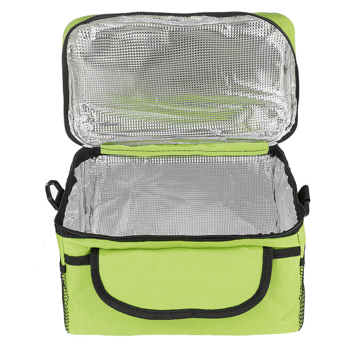 28x17x18cm Oxford Lunch Tote Cooler Backpack Insulated Picnic Bag for Camping Travel Image 12