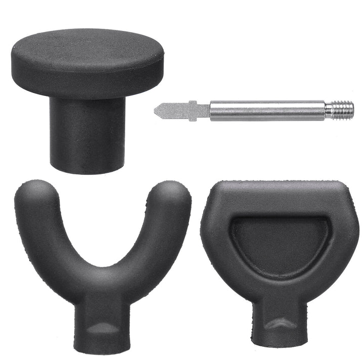 3 Type Percussion Massage Tip and Bit for Jigsaw Electric Massager Adapter Attachment Eva Set DTTT Image 3