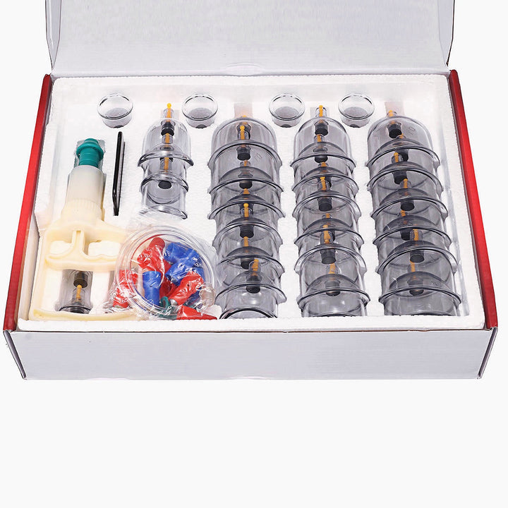 32pcs Chinese Cupping Vacuum Cup Massage Set Therapy Health Acupuncture Kit Image 1