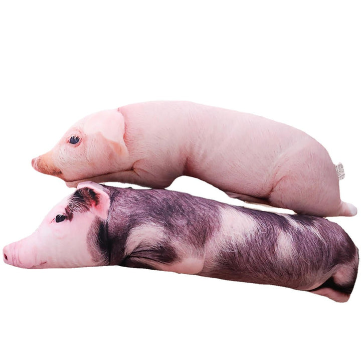 50/70/90CM Simulated Sleeping Pig Plush Pillow Doll Sofa Decor Cotton Kids Gifts DTTT Image 1