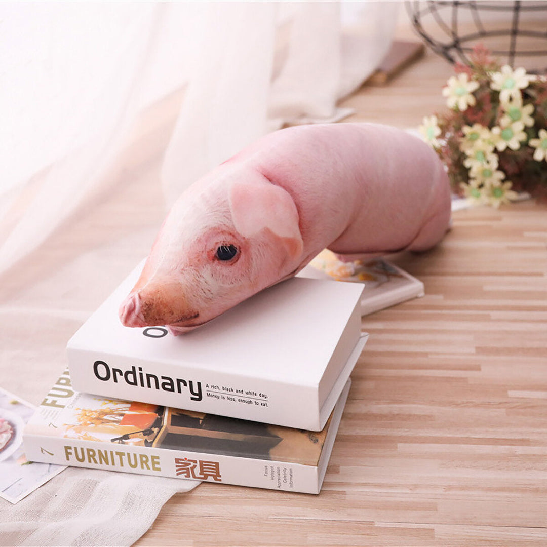 50/70/90CM Simulated Sleeping Pig Plush Pillow Doll Sofa Decor Cotton Kids Gifts DTTT Image 7