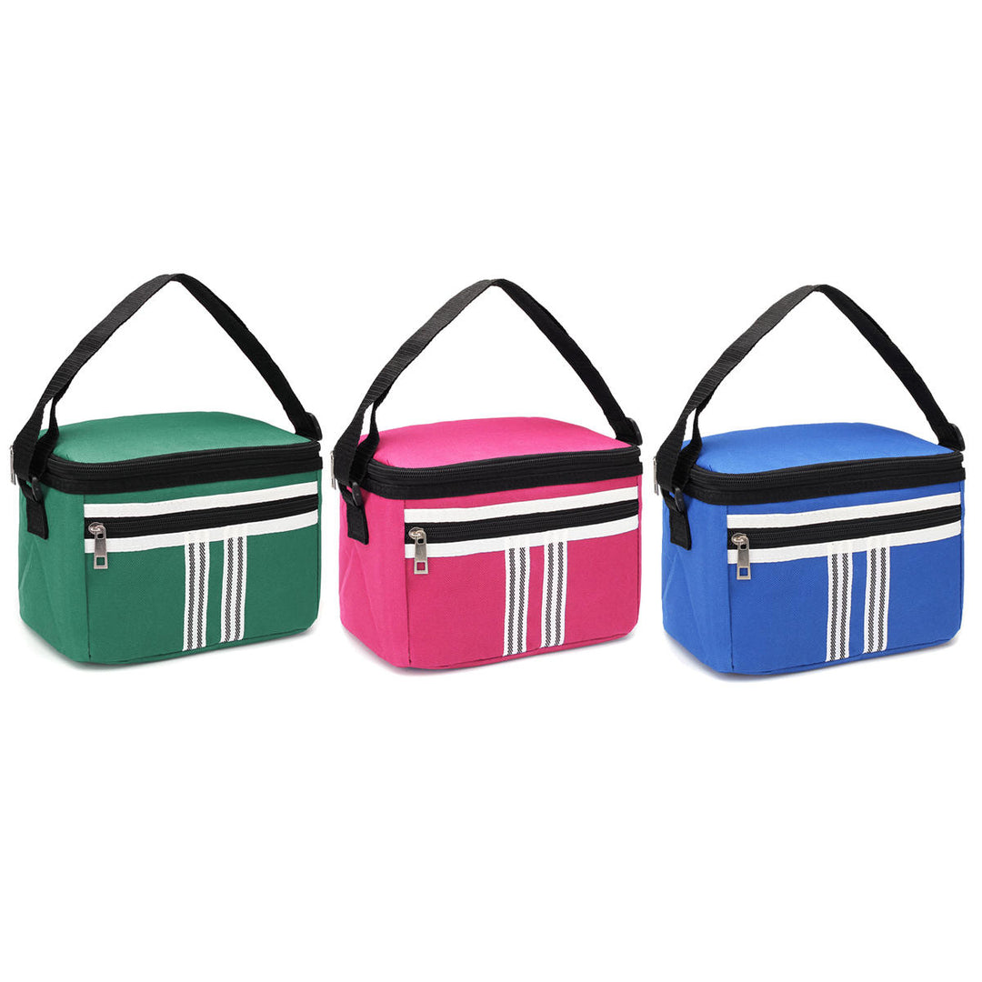 5L Picnic Bag Thermal Cooler Insulated Lunch Bag Food Container Pouch Outdoor Camping Image 1