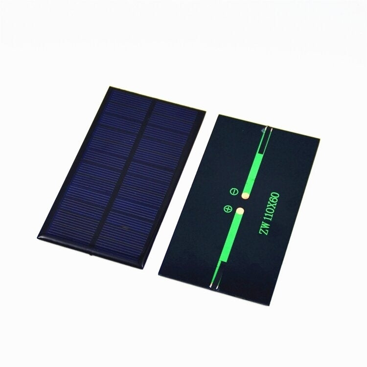 6V 1W Mini Solar Cell For Flashlight/Toys Polycrystalline Solar Panel Module System DIY Solar Charger Image 1