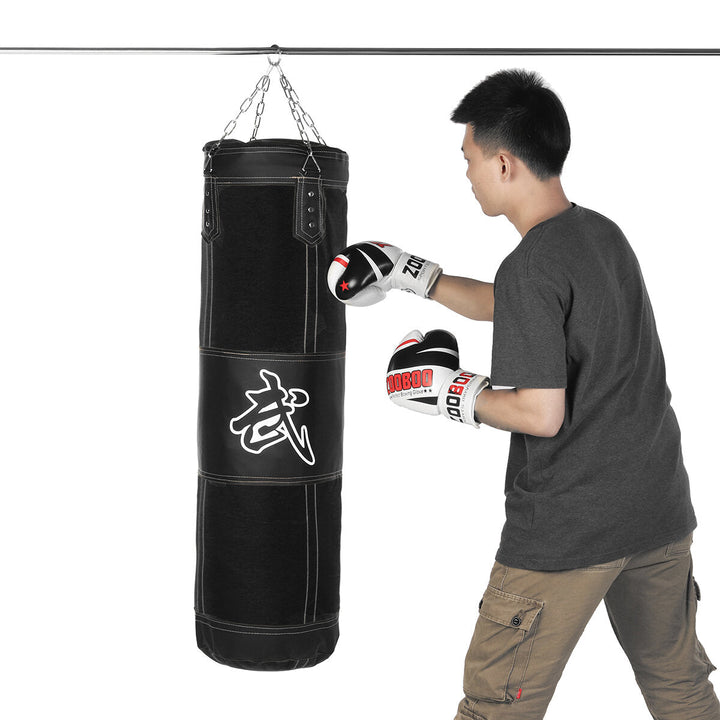 9 in 1 Double Support Hanging Boxing Sandbags Sparring Training Sandbags Oxford Cloth Household Men And Women Image 8