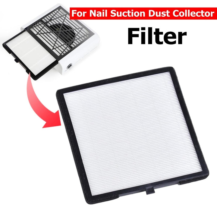 Air Filter For 60W Nail Dust Vacuum Suction Collector Manicure Tools DTTT Image 4