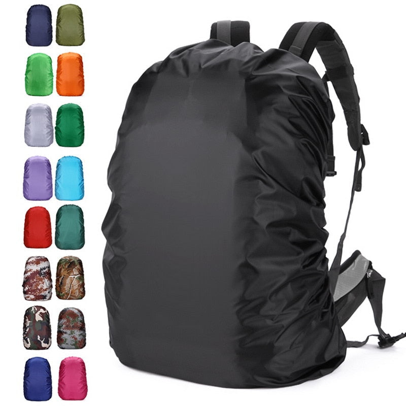 Camouflage Waterproof Dustproof Sunscreen Lightweight Backpack Rain Cover Raincoat Bag Image 1