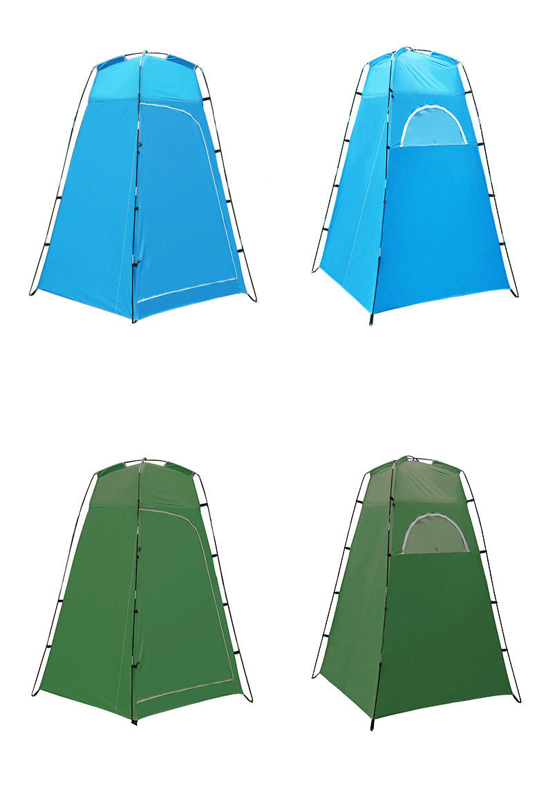 Camping Shower Tent Outdoor Toilet Tent with Removable Bottom Portable Privacy Shelter Shade Tent DTTT Image 1