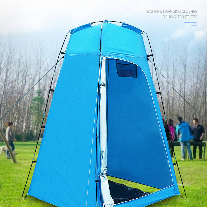 Camping Shower Tent Outdoor Toilet Tent with Removable Bottom Portable Privacy Shelter Shade Tent DTTT Image 3