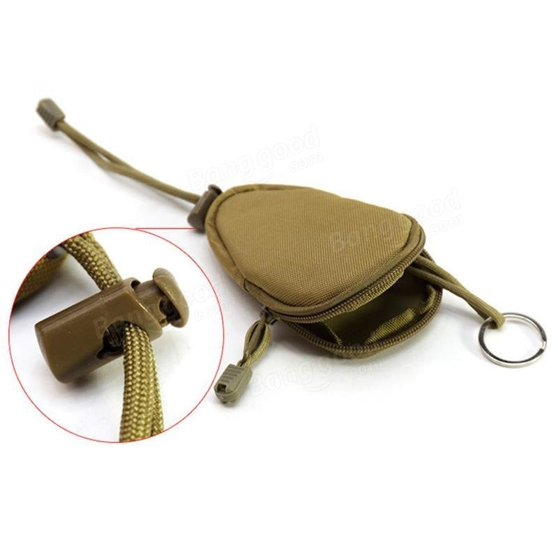 EDC Mini Key Wallets Cycling Keys Holder Purses Pouch Pocket Keychain Zipper Case Image 6