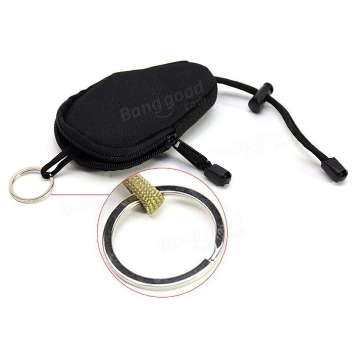 EDC Mini Key Wallets Cycling Keys Holder Purses Pouch Pocket Keychain Zipper Case Image 12