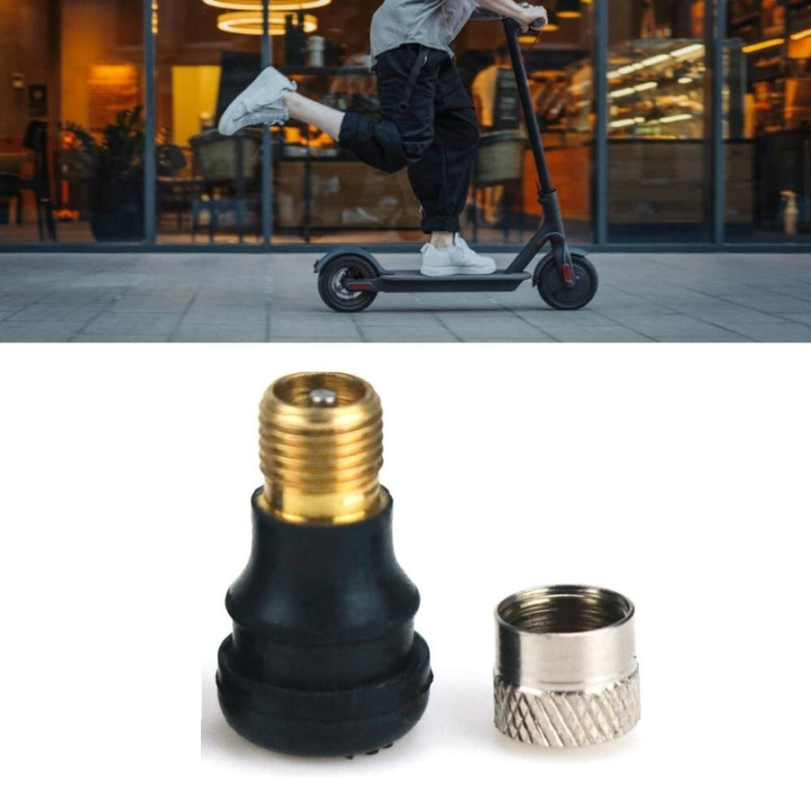 Electric Scooter Air Valve Front And Rear Vacuum Wheel Gas Valve Electric Scooter Accessories For M365 Pro Electric Image 1