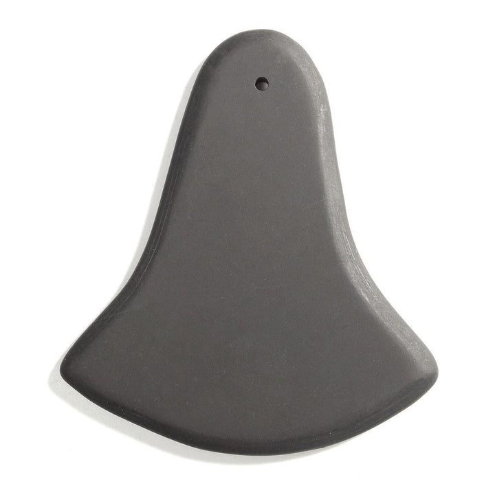 Gua Sha Massager Black Bian Stone Board Manual Scraping Tool Health Care Image 1