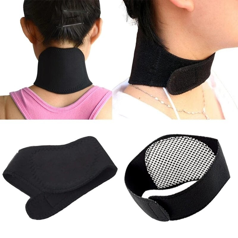 Health Care Neck Support Massager Tourmaline Infrared Self-heating Neck Belt Protection Spontaneous Heating Belt Body Image 3