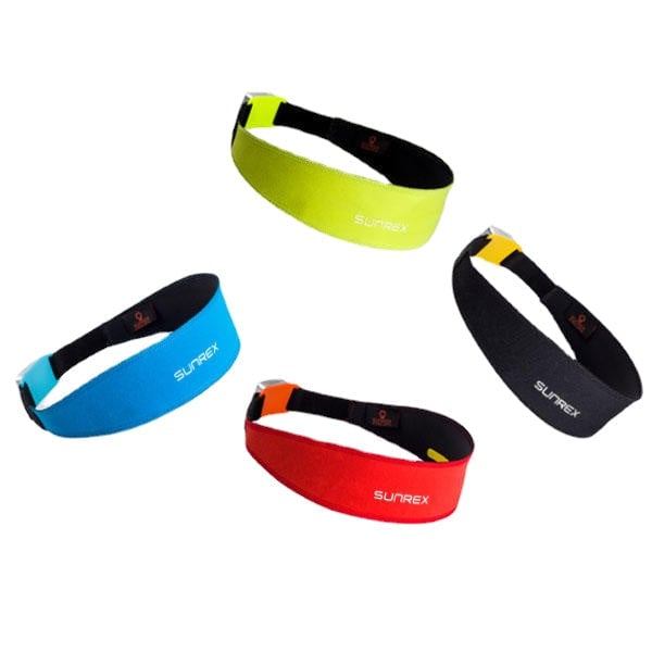 Headband Outdoor Running Belt Fitness Yoga Antiperspirant Band With Warning Light Image 12