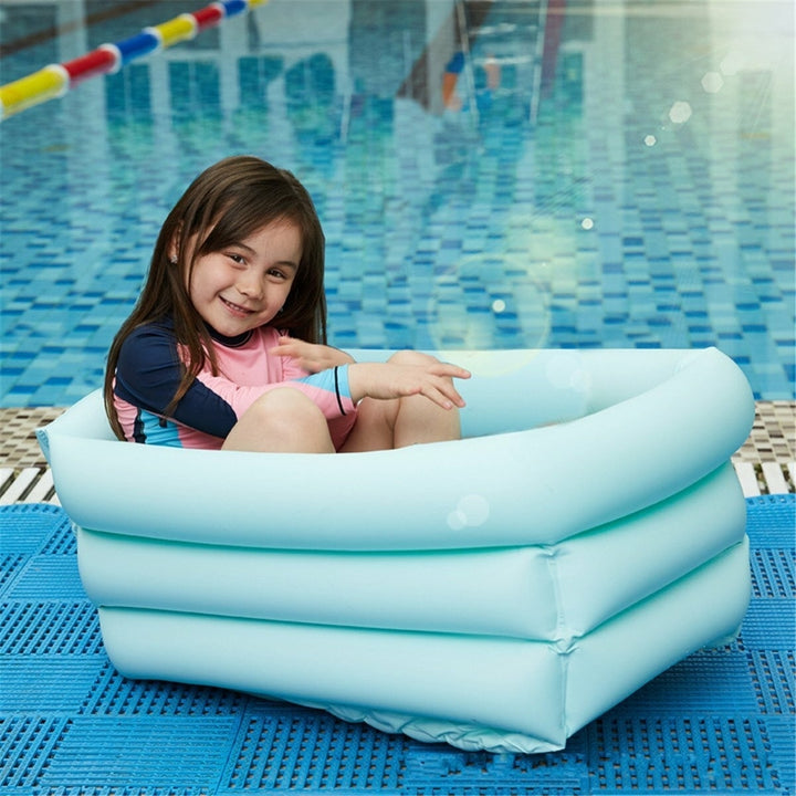 Inflatable Baby Tub Travel Bath Kids Shower Child Newborn Swimming Pool Image 4