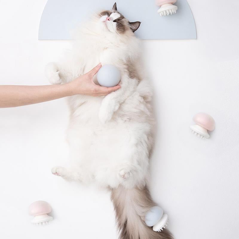 Jellyfish Massage Cat Comb Pet Brush Image 1