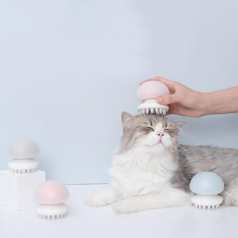 Jellyfish Massage Cat Comb Pet Brush Image 2