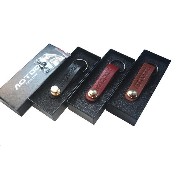 Leather Key Holder Key Accessories EDC Portable Equipment 3 Colors Image 2