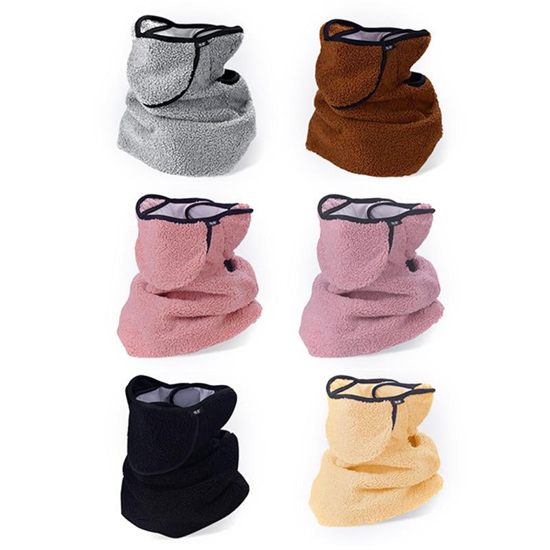 Men Women Winter Warm Cold Dustproof Face Mask Breathable Warm Ears Outdoor Cycling Ski Travel Mouth Face Mask Image 1