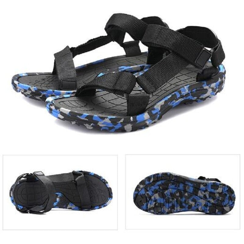 Men Casual Sandals Camo Fisherman Outdoor Shoes Beach Hiking Slippers DTTT Image 7