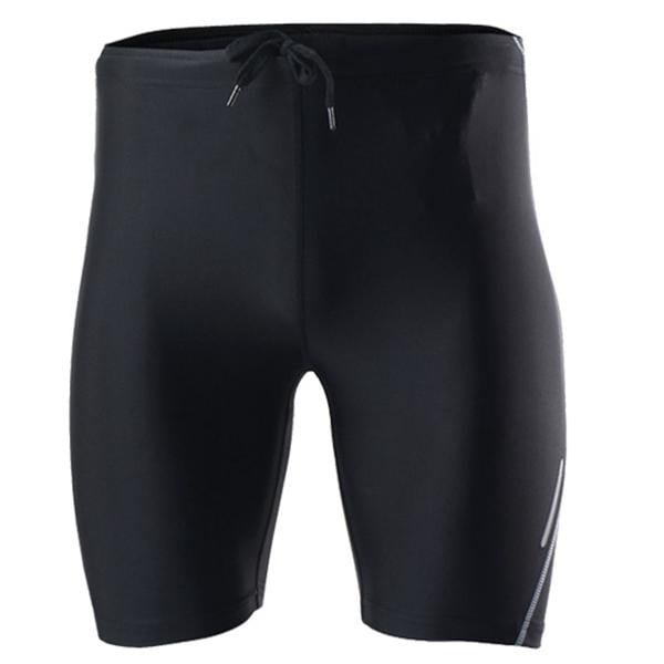 Mens Running Shorts Compression Tights Base Layer Underwear Shorts Bicycle Leggings Image 1