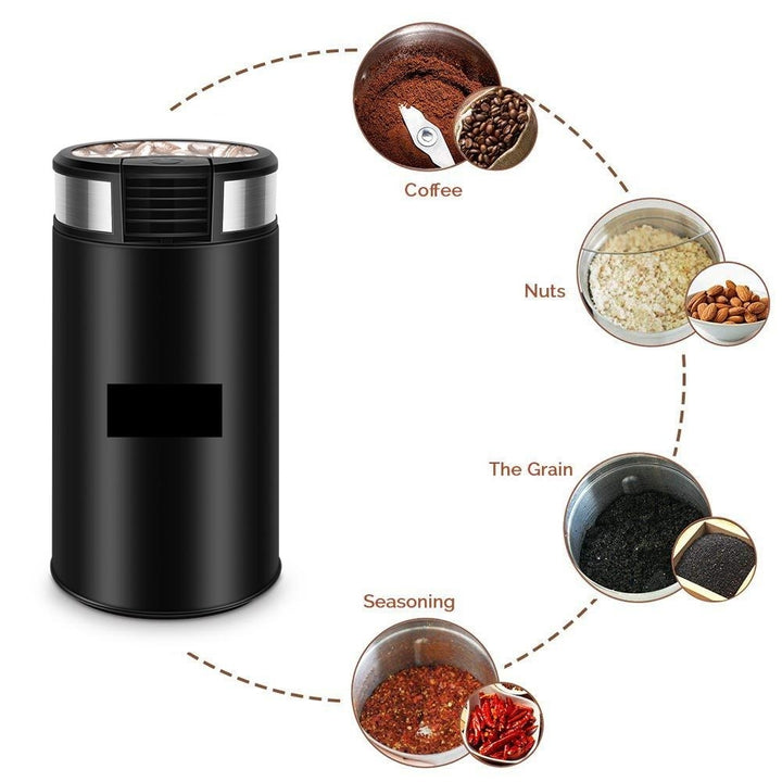 Mini Electric Stainless Steel Coffee Beans Grinder220V Image 6