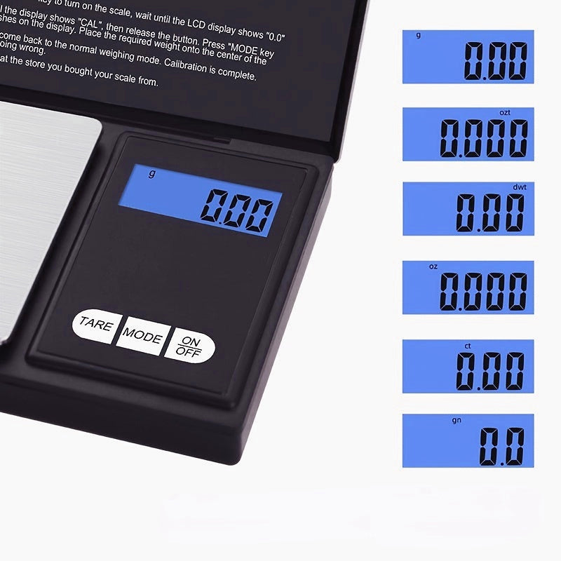 Mini Digital Gram Scale With LCD Display For Jewelry Food Image 2