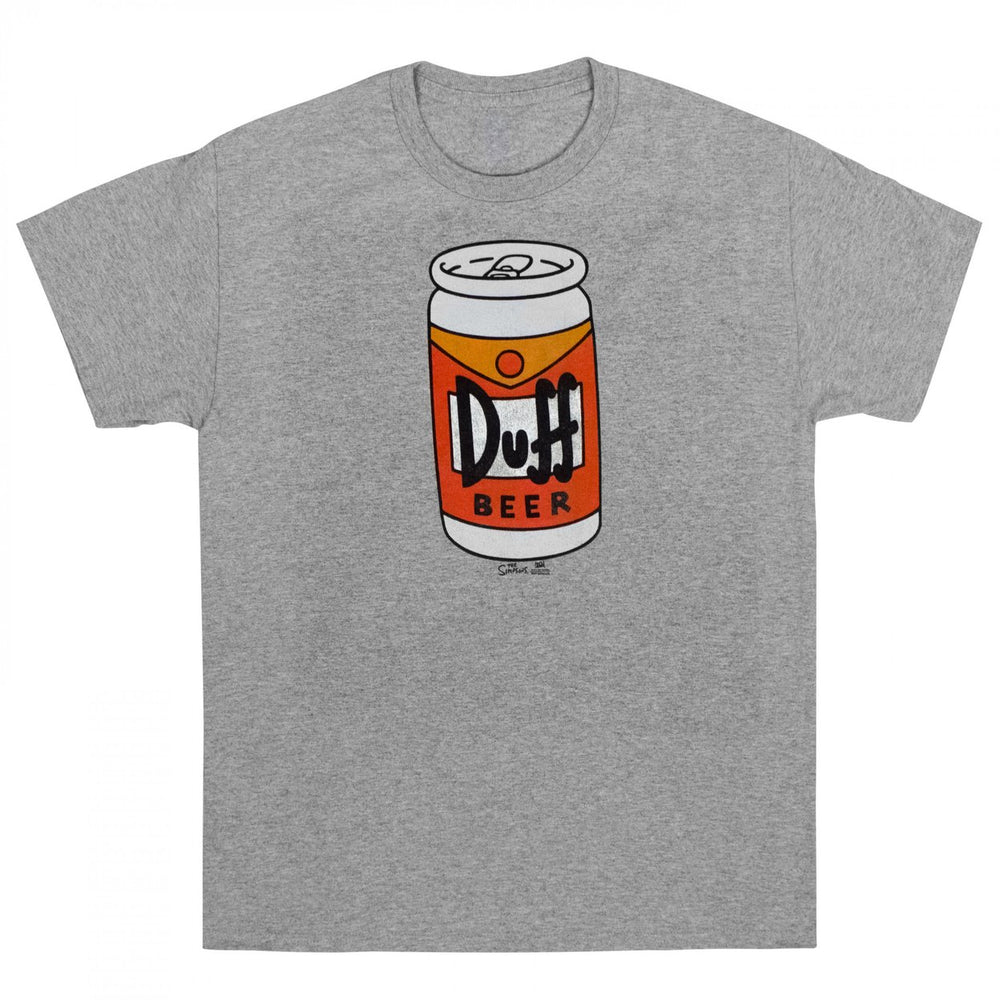 The Simpsons Duff Beer Can T-Shirt Image 2