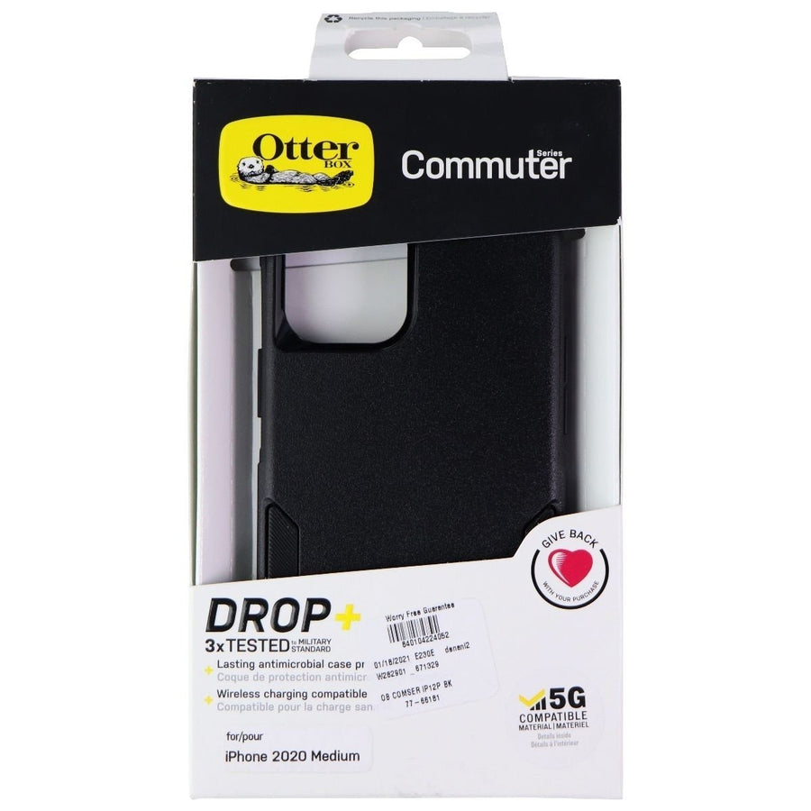 OtterBox Commuter Series Case for Apple iPhone 12 and iPhone 12 Pro - Black Image 1