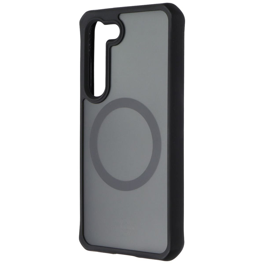 ITSKINS Hybrid_R Frost Case for MagSafe for Samsung Galaxy S23 - Black Image 1