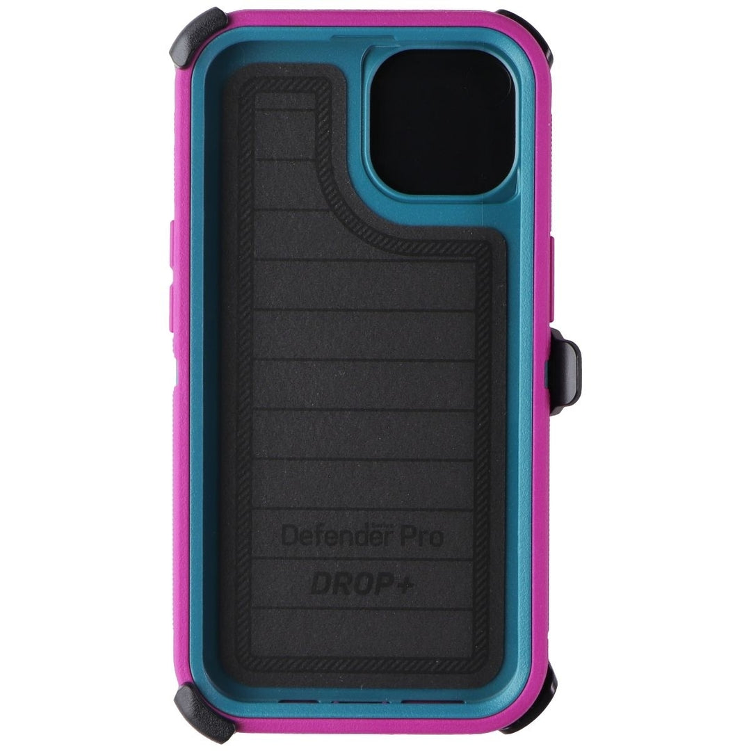 OtterBox Defender Pro Series Case and Holster for iPhone 14 / 13 - Canyon Sun Pink Image 3