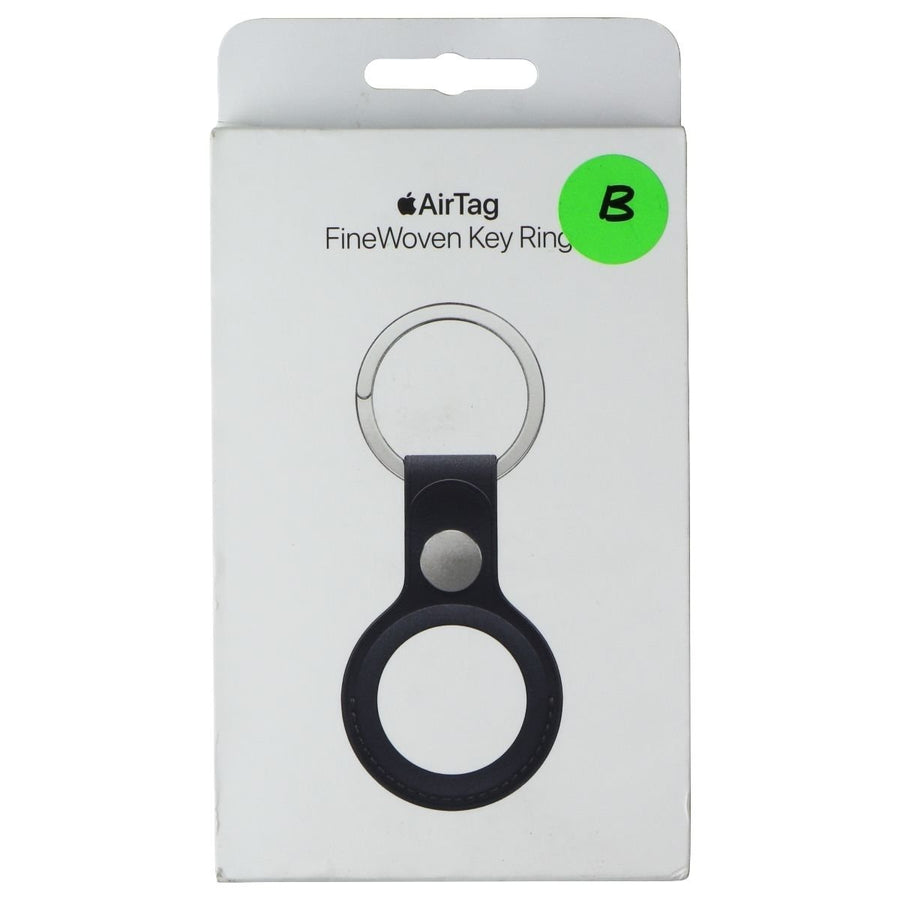 Apple AirTag FineWoven Key Ring - Black (MT2H3ZM/A) Image 1