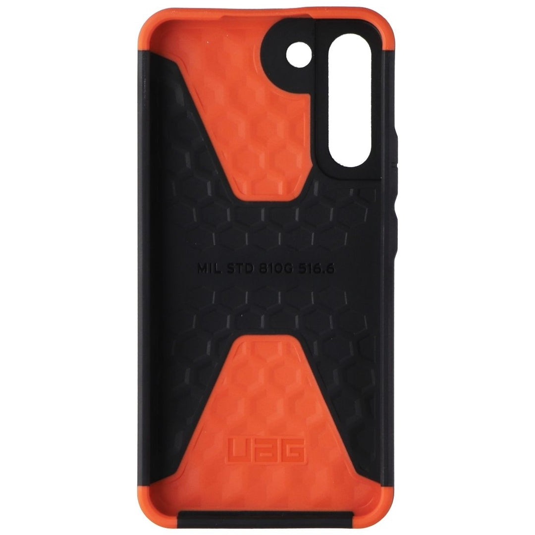 Urban Armor Gear Civilian Series Case for Samsung Galaxy S22+ 5G - Black/Orange Image 3