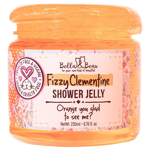 Bella and Bear Fizzy Clementine Shower and Bath Jelly Image 1